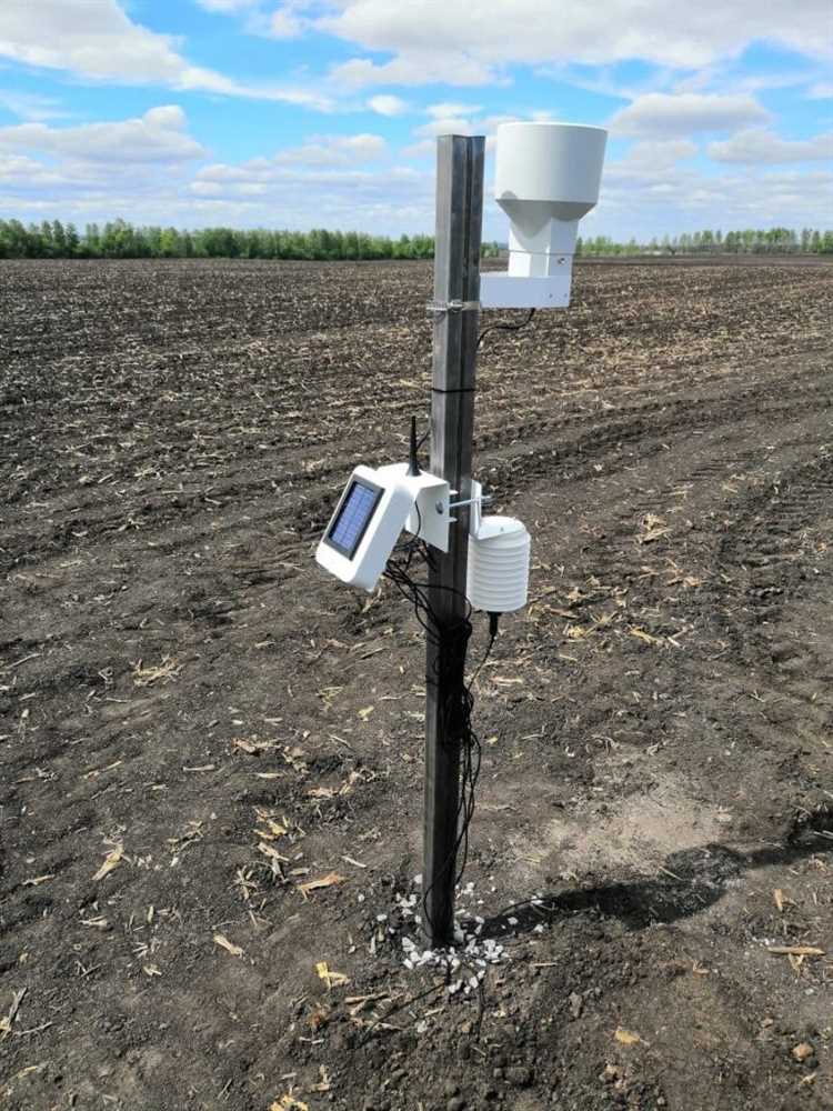 Использование датчиков температуры почвы и устройств мониторинга